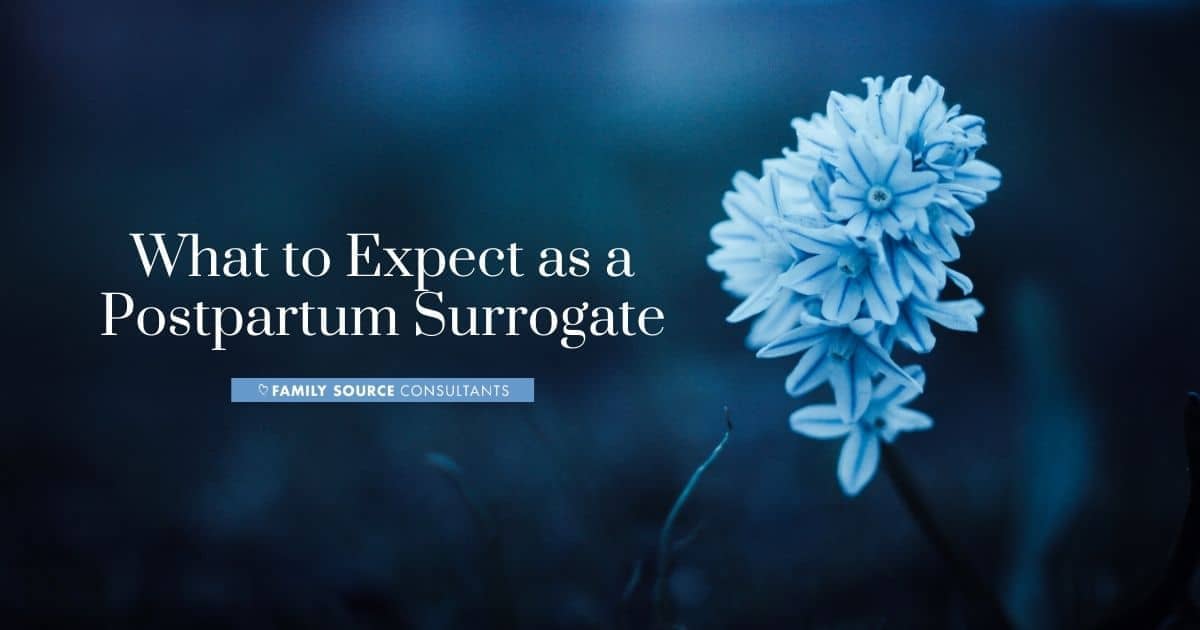 What to expect as a postpartum surrogate