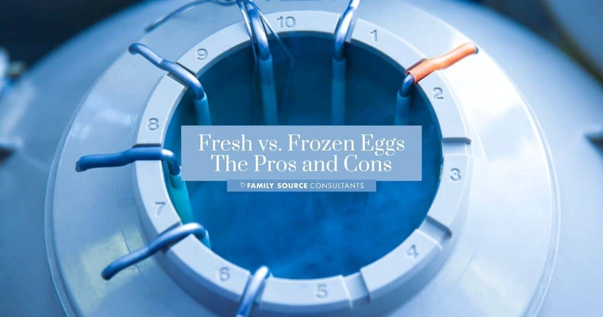 fresh vs frozen eggs