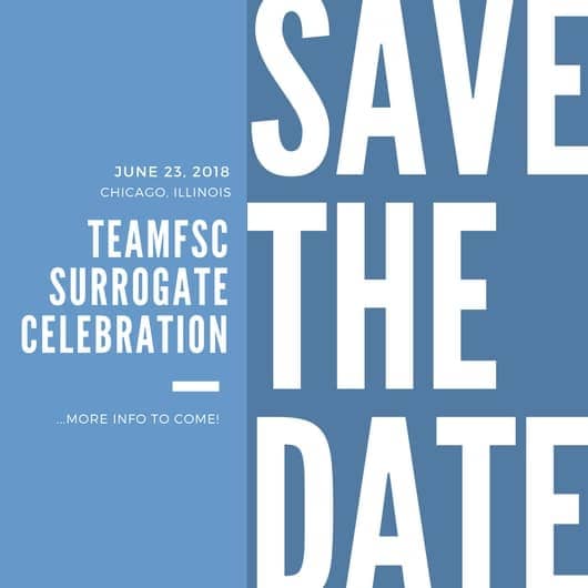 teamfsc surrogacy program updates • april 2018